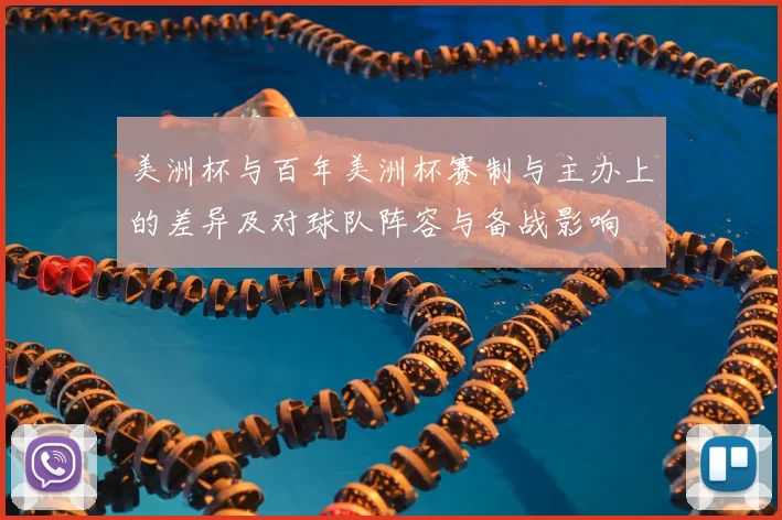 美洲杯与百年美洲杯赛制与主办上的差异及对球队阵容与备战影响